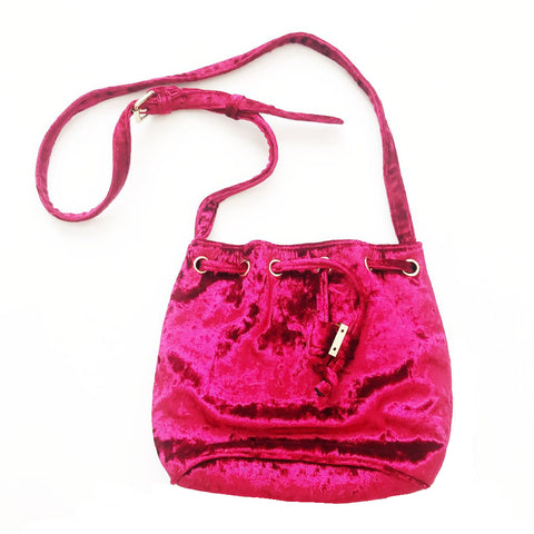 Forever 21 Velvet Bucket Handbag