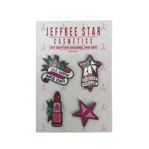 Jeffree Star First Edition Enamel Pin Set
