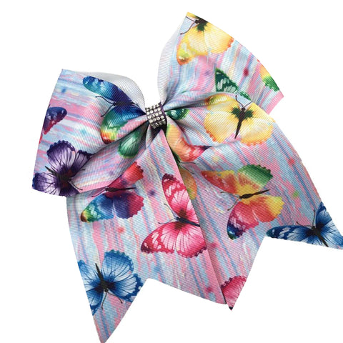 Butterfly Rainbow Bow