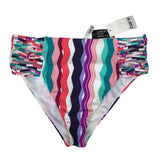 BAR III Waves Swimsuit Bottoms Large