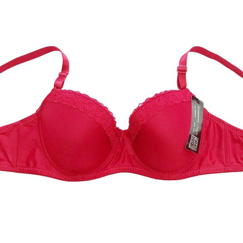 Romantic Style Bra - Lace Trim <br>36C</br>