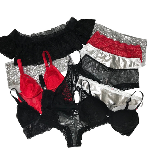 Victoria’s Secret Sparkle & Shimmer Panty Bra Lot