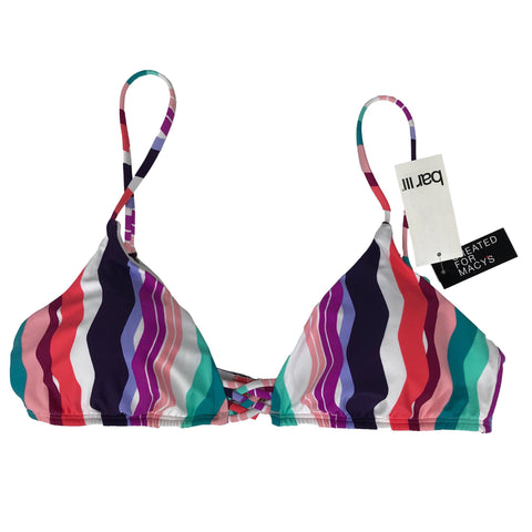 BAR lll Waves Swimsuit Bikini Top Large