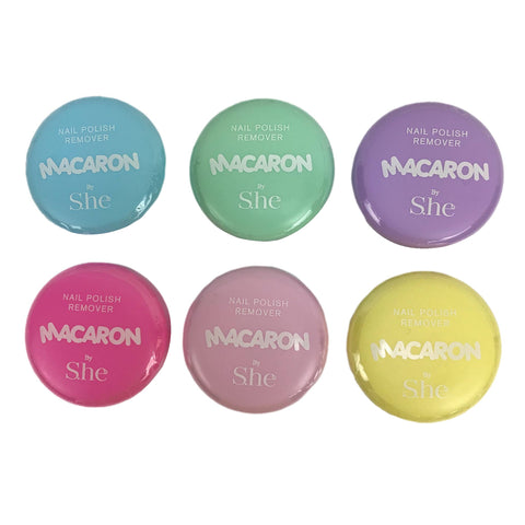 Macaron Nail Polish Remover Scent Pads/Wipes
