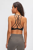 Strappy Back Sports Bra