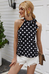 Polka Dot Halter Top