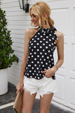 Polka Dot Halter Top